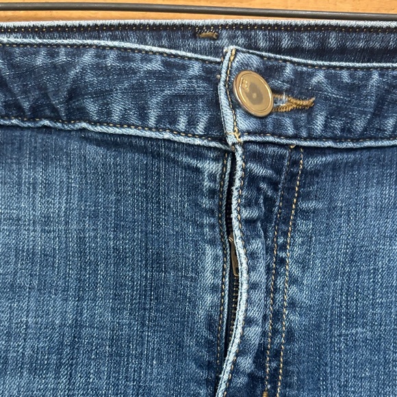 Lane Bryant Dark Blue capri Jeans - Picture 2 of 7